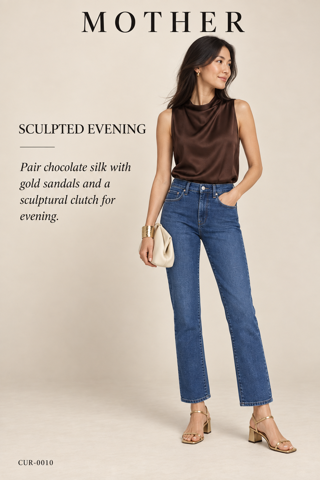 Styling illustration - Sculpted Evening