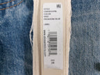 Alice + Olivia Distressed Wide-Leg Bootcut Jeans – Pasadena Blue – detail 2