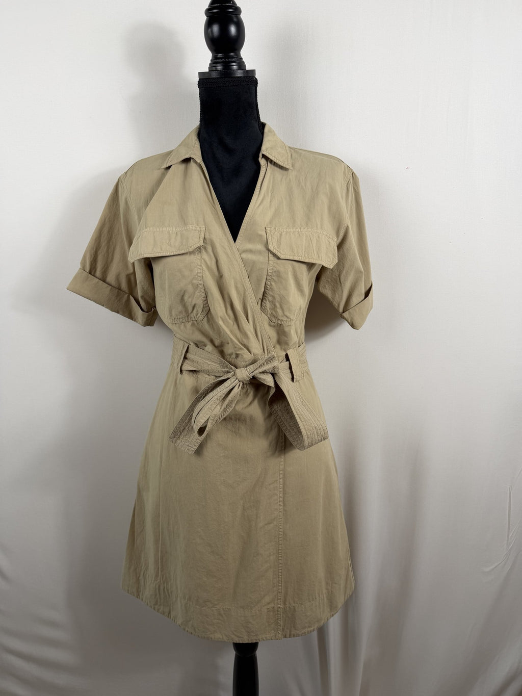 Rails Natalie Belted Utility Dress – Tan – front