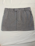 Rails Prim Mini Skirt – Lilac Navy Mini Check – front