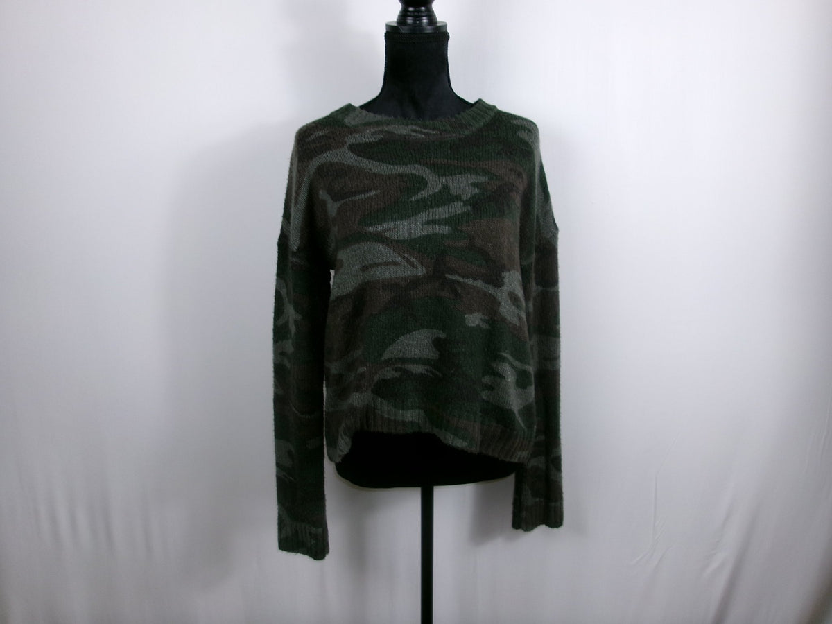 Rails Perci Sweater – Jungle Camo – front