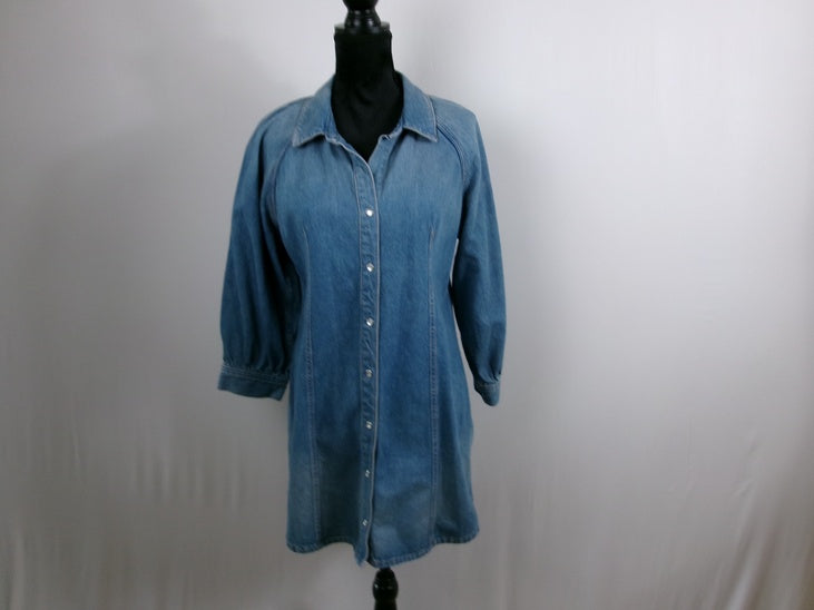 Veronica Beard Jeans Estee Raglan Dress – Waterfall – front