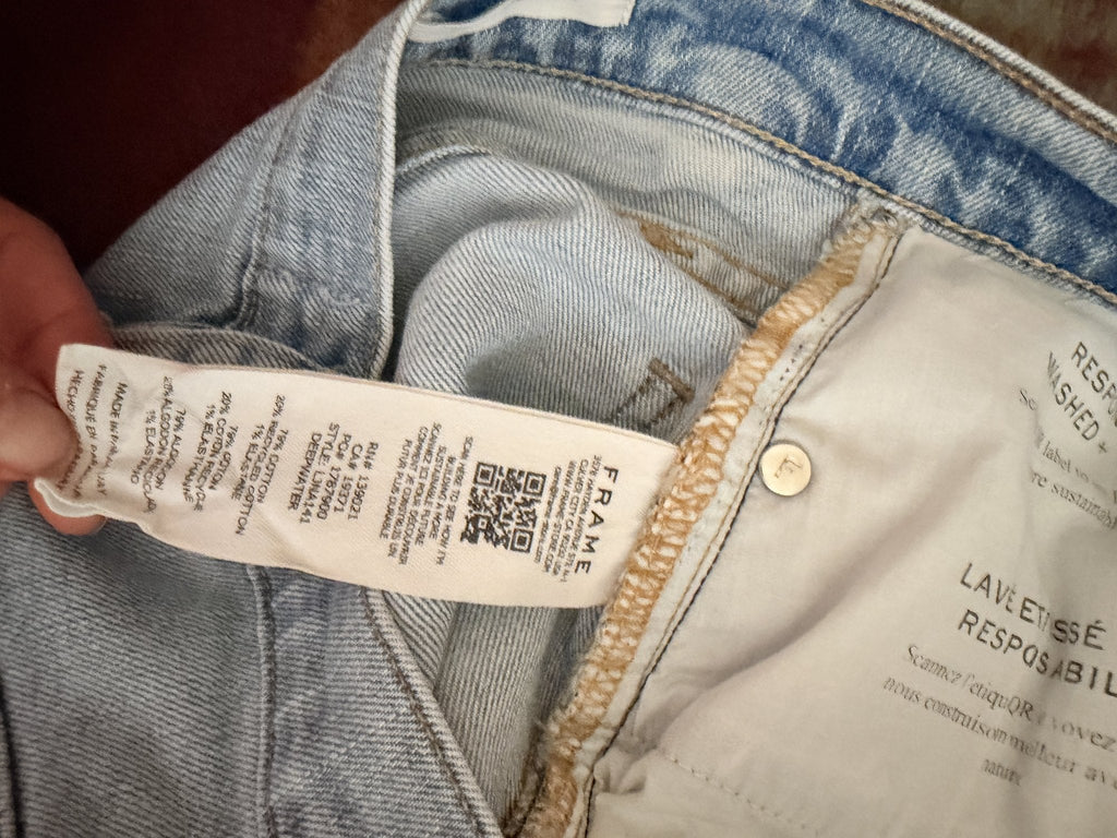 FRAME Le Jane Ankle Jean - detail