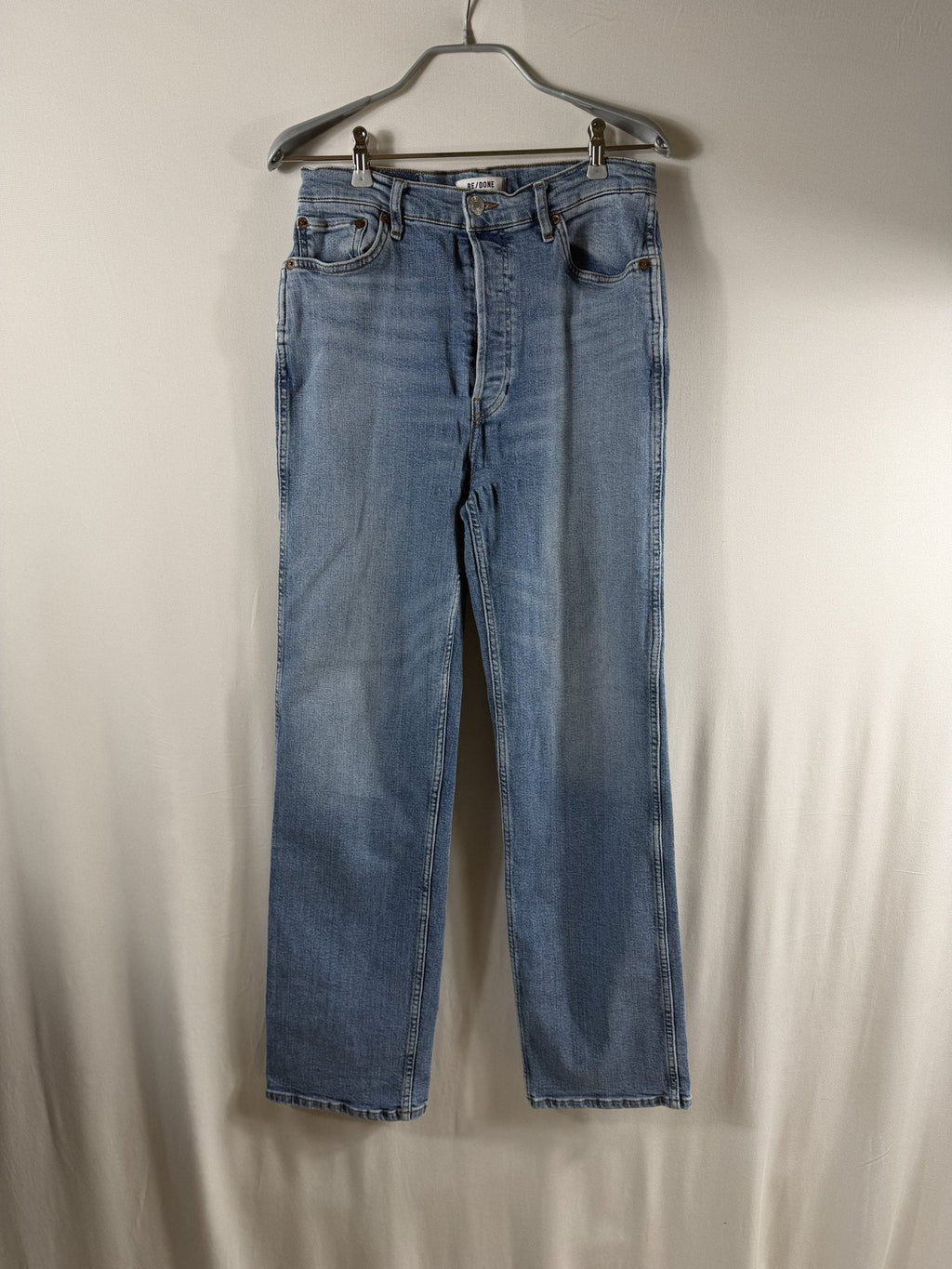 RE/DONE 90s High Rise Loose Jean - front