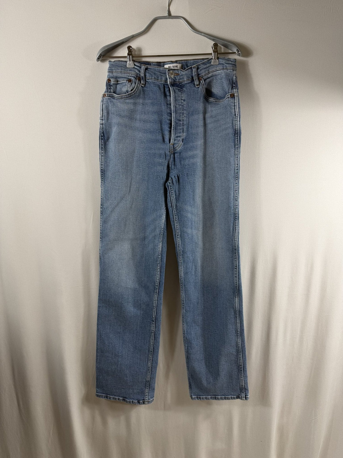 RE/DONE 90s High Rise Loose Jean - front
