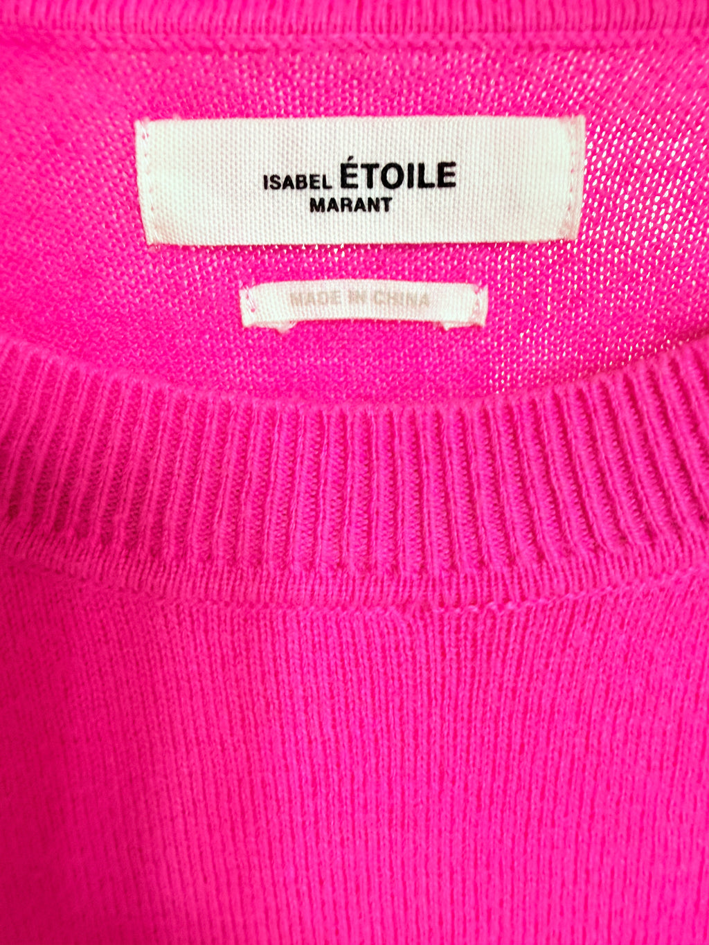 Étoile Isabel Marant Camelia Jumper – Pink — care label