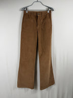 Faherty Phoebe Corduroy Patch-Pocket Pants – front