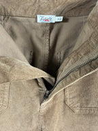Faherty Phoebe Corduroy Patch-Pocket Pants – label