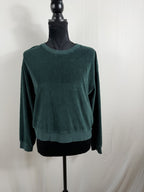 Marine Layer Green Crewneck Sweatshirt – front 2