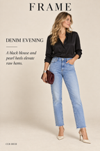 FRAME Le High Straight Raw After – Alemany — styling illustration
