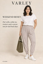 Varley DoubleSoft Slim Cuff Joggers – styled: Weekend Reset