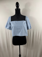 Sézane Lucrecia Blouse — front