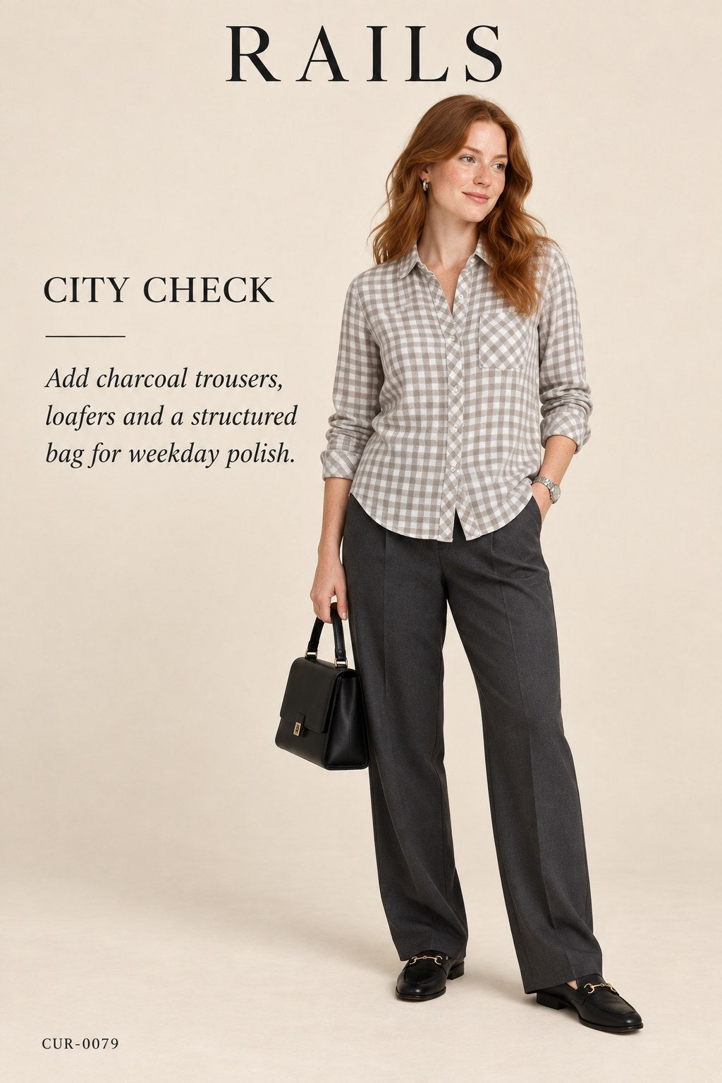 Rails Gingham Button-Down – styled: City Check
