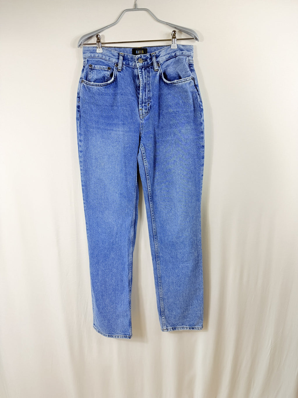Rails The Topanga High-Rise Straight Jean – Medium Wash – front