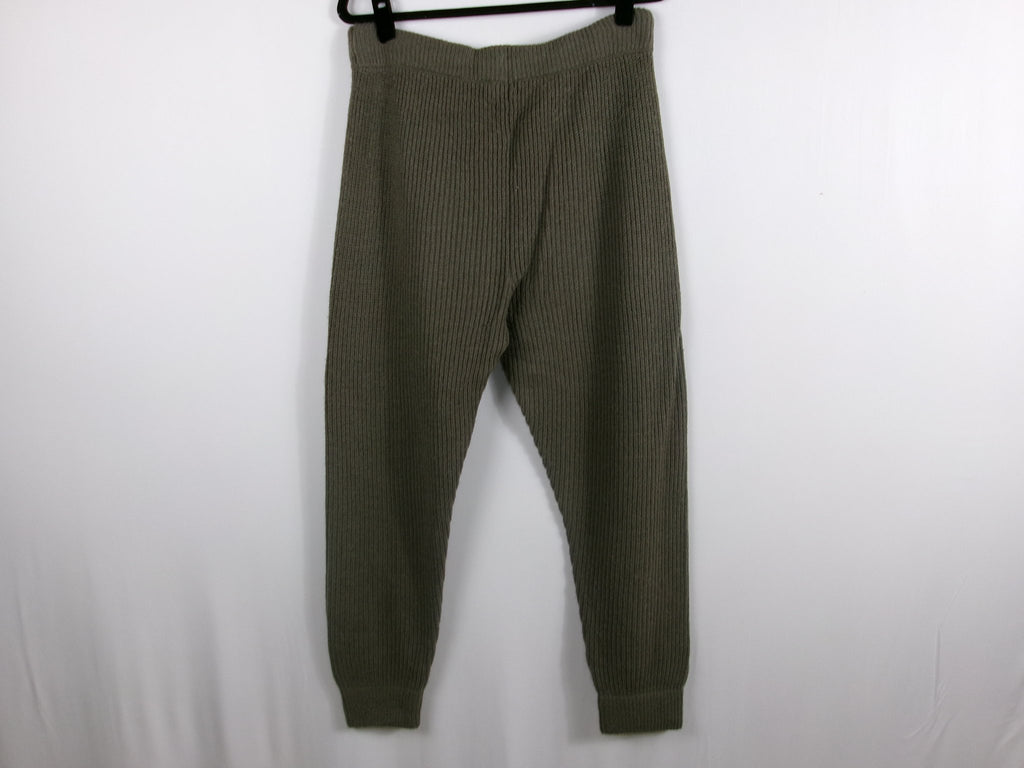 Jenni Kayne Alpaca Fisherman Sweatpant – Olive – back