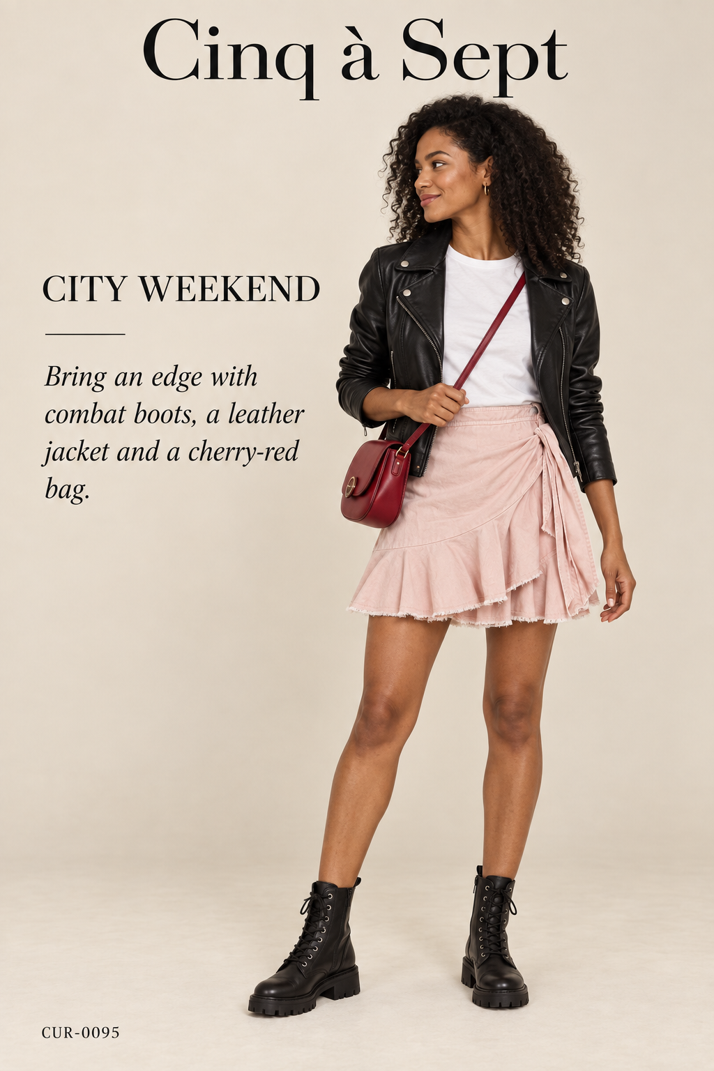 Cinq à Sept Tous Les Jours Anson Wrap Mini Skirt – Blush Pink