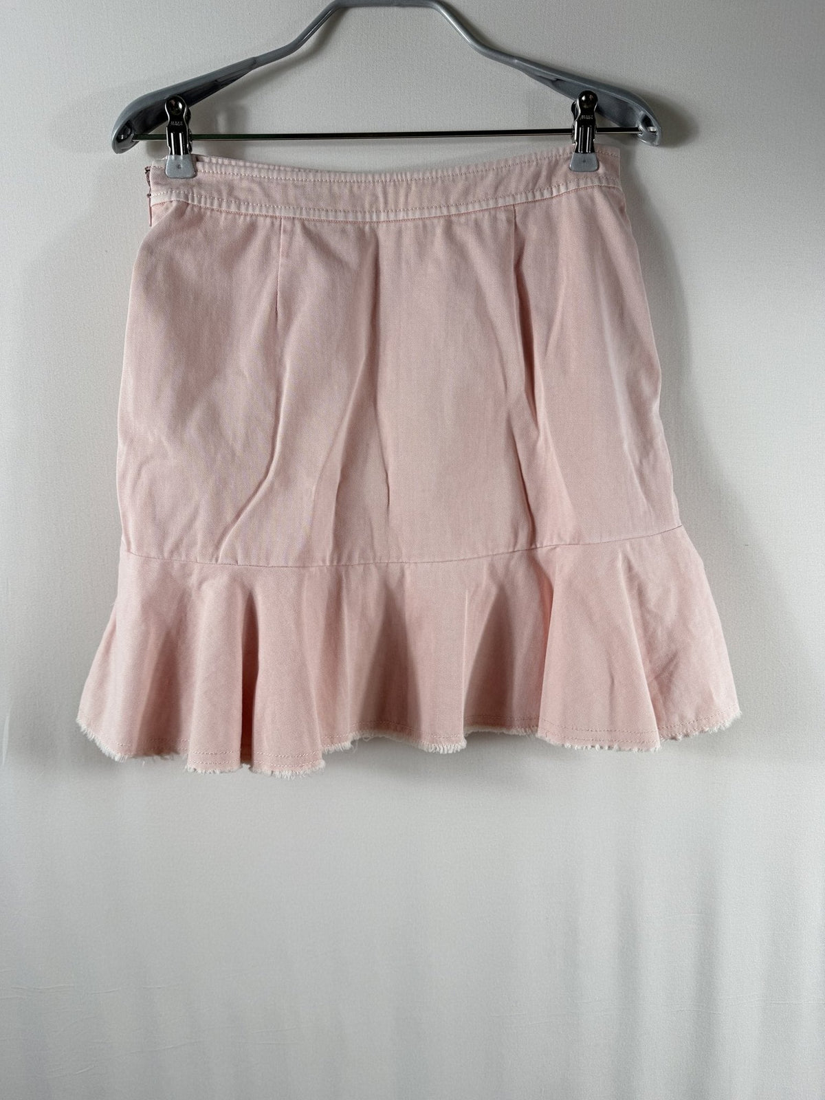 Cinq à Sept Tous Les Jours Anson Wrap Mini Skirt – Blush Pink - back