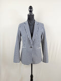 J.Crew Parke Blazer – Navy Gingham – front