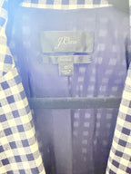 J.Crew Parke Blazer – Navy Gingham – label