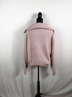 Varley Peverel Button Placket Knit – Woodrose – back