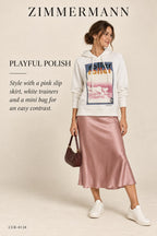 Zimmermann Graphic Print Hoodie – Ivory – styled editorial look 3
