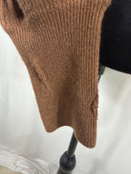 Reformation Ribbed Cashmere V-Neck Sweater – flaw: pull in the rib knit