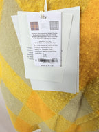 Burberry Equestrian Knight Argyle Wool A-Line Skirt – Mimosa – tag