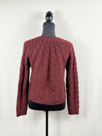 Burberry Brit Cable-Knit Sweater – back