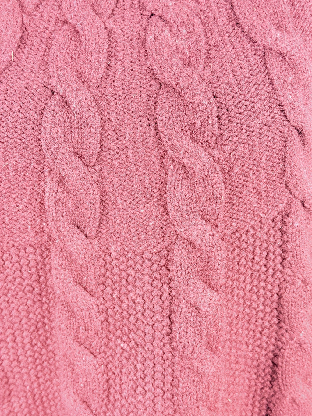 Burberry Brit Cable-Knit Sweater – knit detail