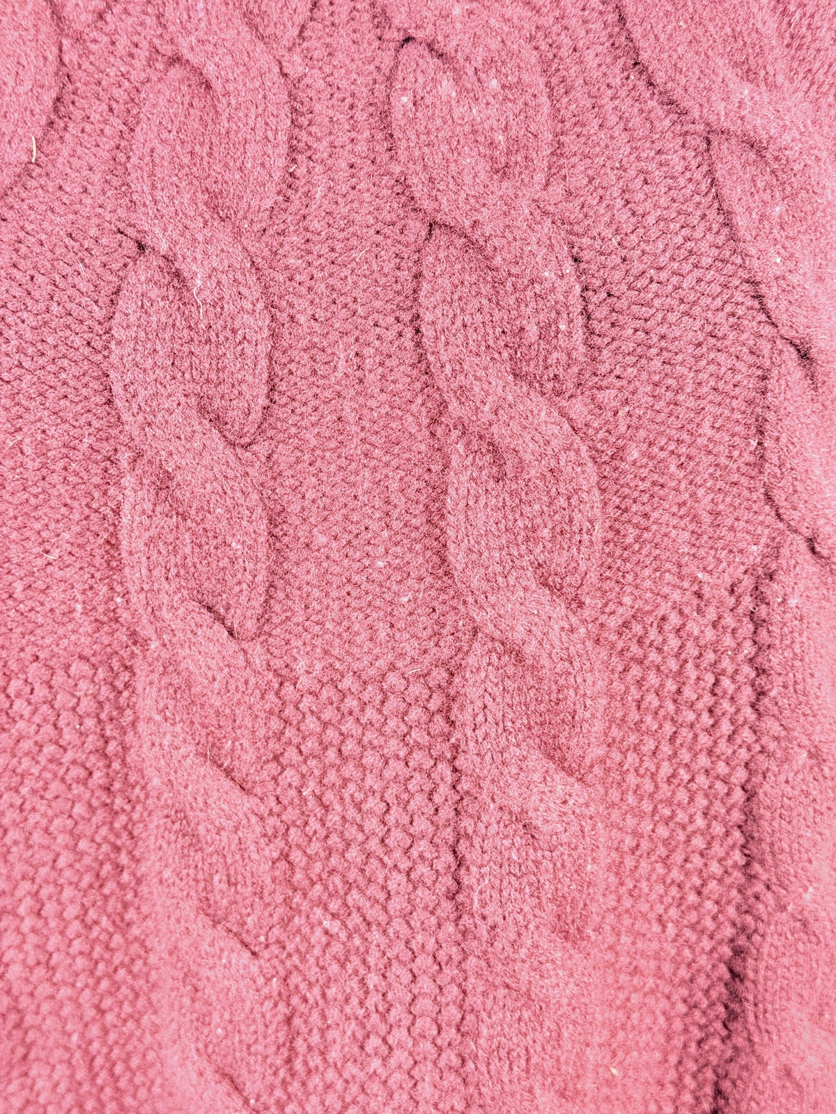 Burberry Brit Cable-Knit Sweater – knit detail