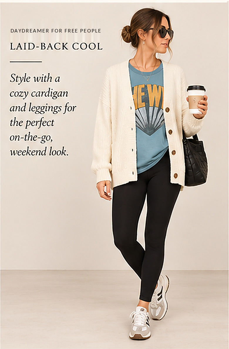 The Who Graphic Muscle Tee – Ruched Side – styled editorial look 3