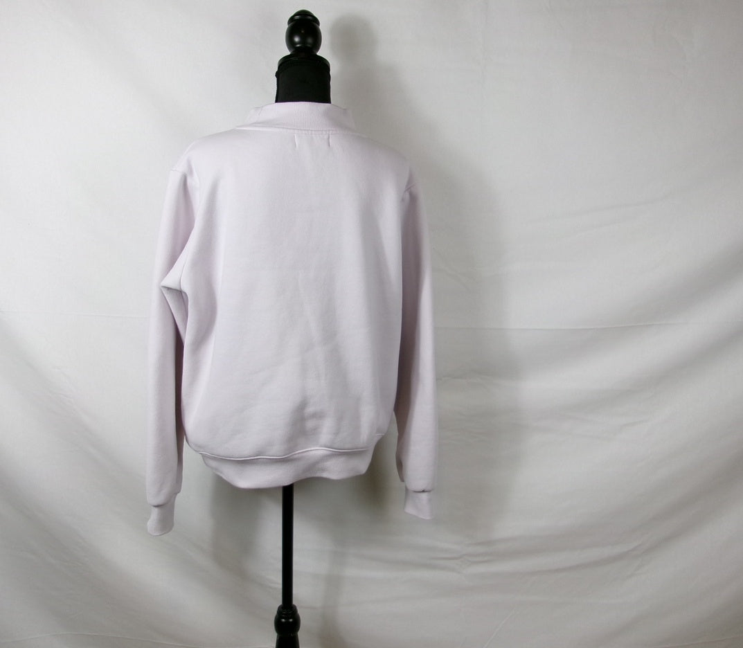 Parke OG Outline-Logo Crewneck Sweatshirt – Lilac – back