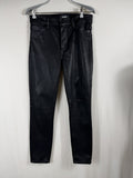 PAIGE High Rise Muse Coated Jeans – front