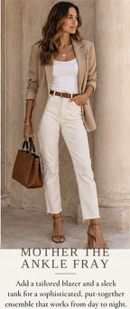 MOTHER The Dazzler Ankle Fray – Superstition – styled editorial look 2