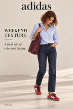 adidas Bermuda Suede Sneakers – Wine Red / White