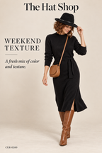 The Hat Shop Black Wool Felt Fedora