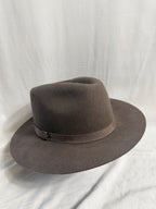 The Hat House Brown Wool Hat - back