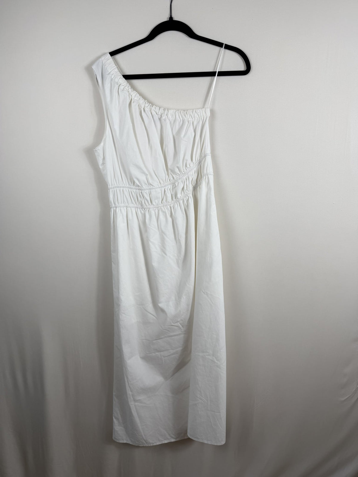 Rails Selani One-Shoulder Midi Dress – White – front