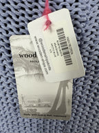 Wooden Ships Maui V Tee Cotton Sweater – Arctic Blue – label