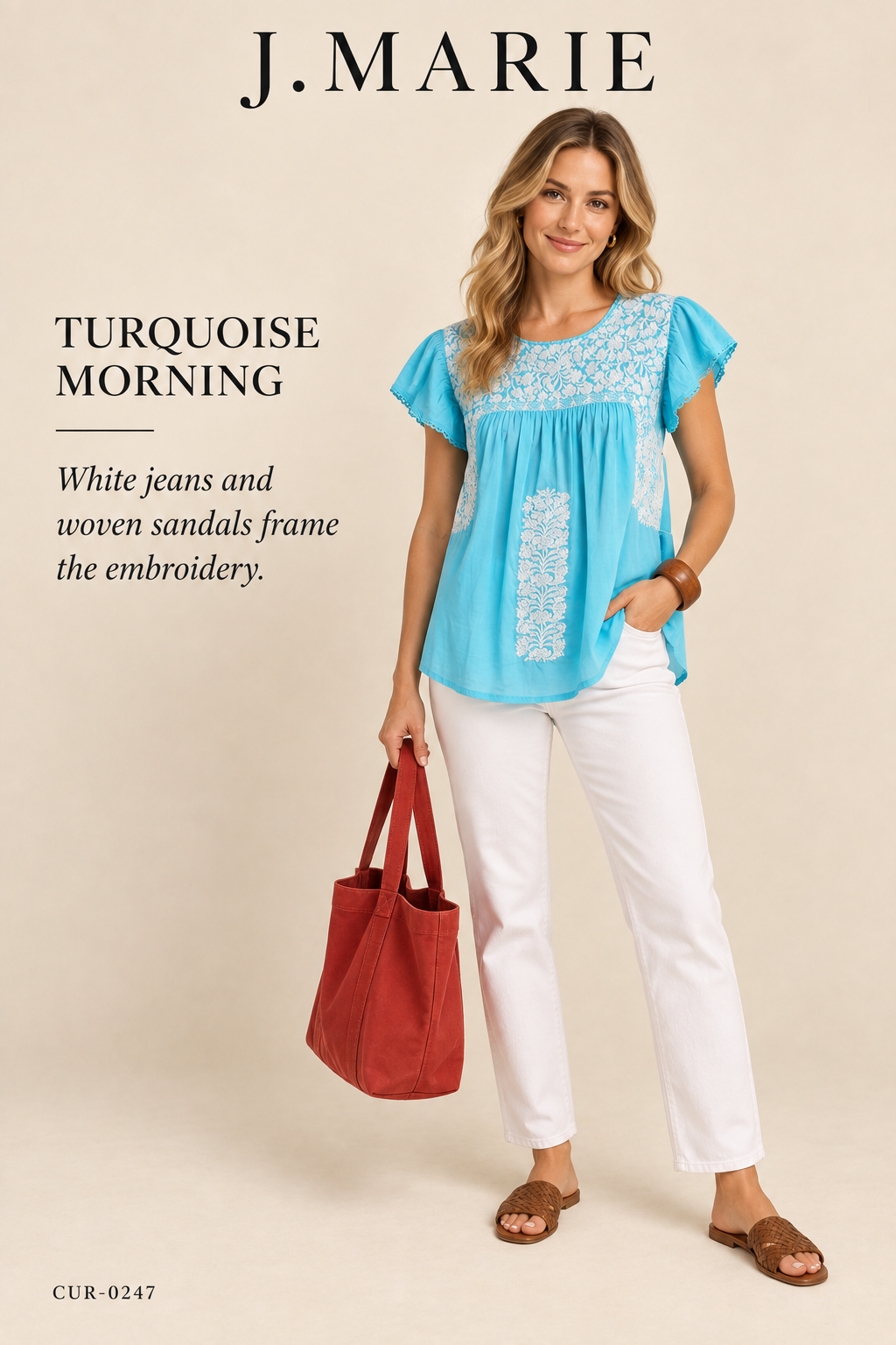 J.Marie The Syrus Top - Aqua