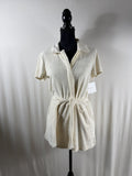 Beyond Yoga Tropez Terry Romper - front
