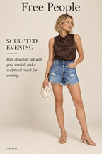 Styling illustration - Sculpted Evening