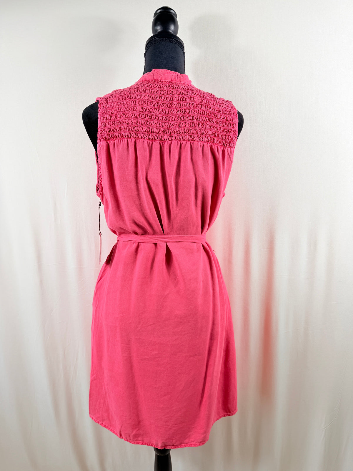 Bella Dahl Smocked Yoke Mini Dress — back