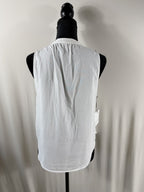 Bella Dahl Sleeveless Pullover - White - back