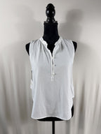 Bella Dahl Sleeveless Pullover - White - front