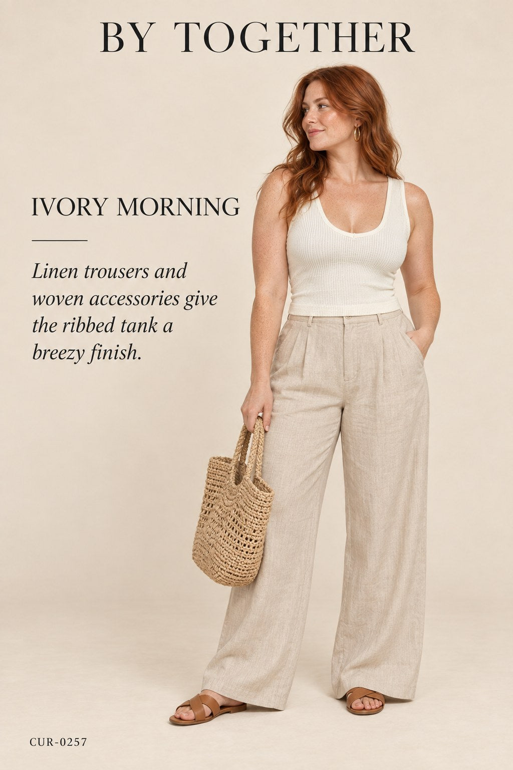 By Together Seamless Tank – styled: Ivory Morning