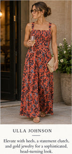 Ulla Johnson Josephina Silk Jumpsuit – Amaryllis – styled editorial look 2
