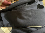 Burberry Brit Black Wool Toggle Coat - detail