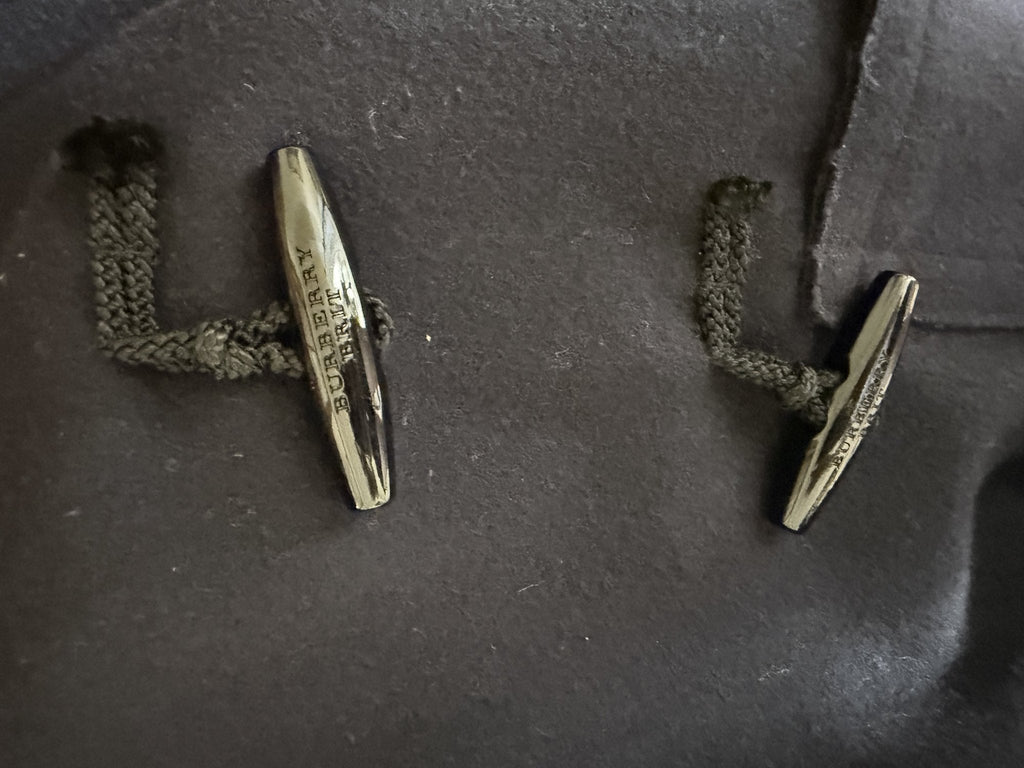 Burberry Brit Black Wool Toggle Coat - detail