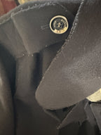 Burberry Brit Black Wool Toggle Coat - detail